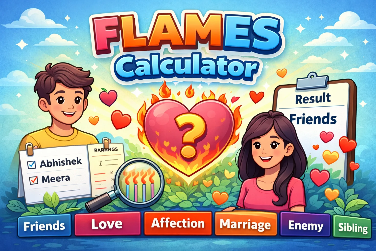 Flames Calculator